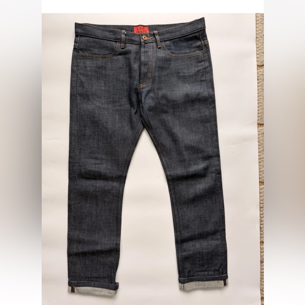 APC x Kanye West Yeezy Standard Size 32 Selvedge Raw Denim